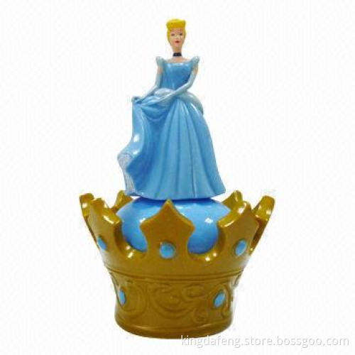 Shampoo Bottle Shaped as Princess Stands on King, Made of PVC Material, Suitable for Children Use